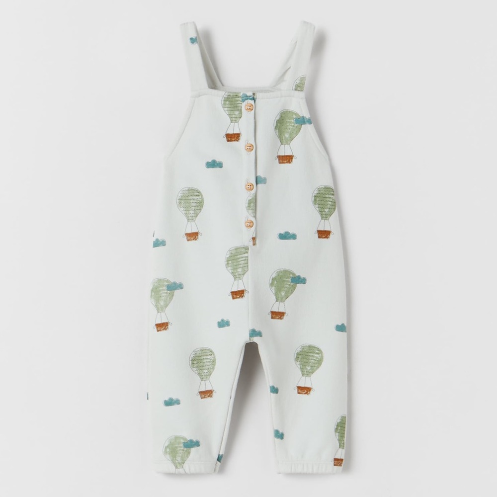 PLUSH BALLOON JUMPSUIT